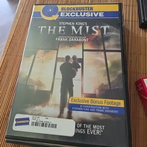Stephen King’s The Mist DVD — Back Cover Artwork
